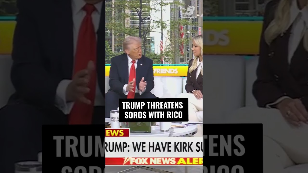 Трамп угрожает Соросу RICO