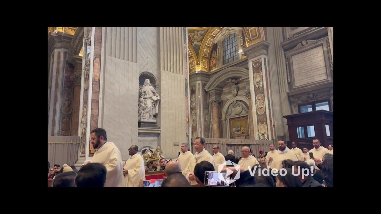 VATICAN church mass for the first day of 2026