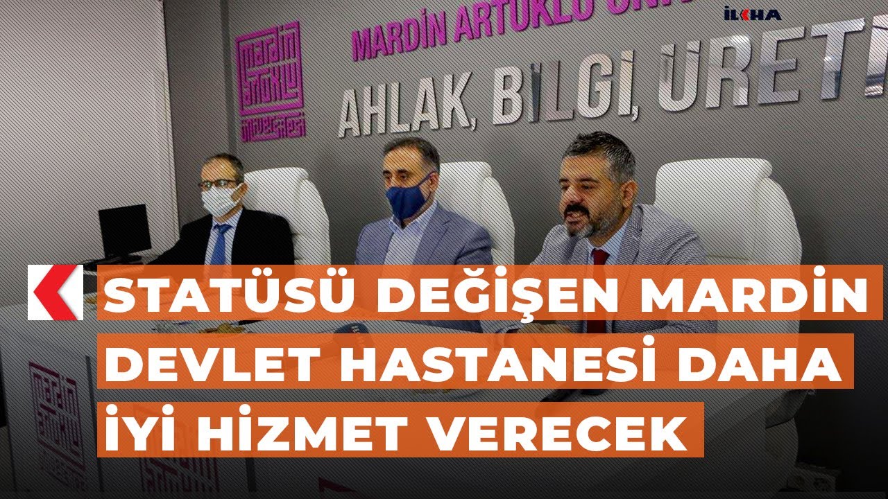 Statüsü değişen Mardin Devlet Hastanesi daha iyi hizmet verecek