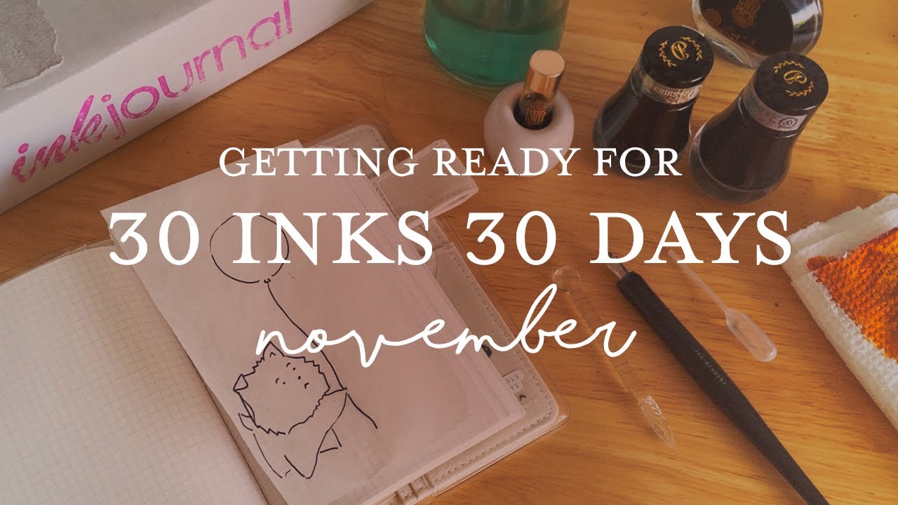I'll be joining #30inks30days!