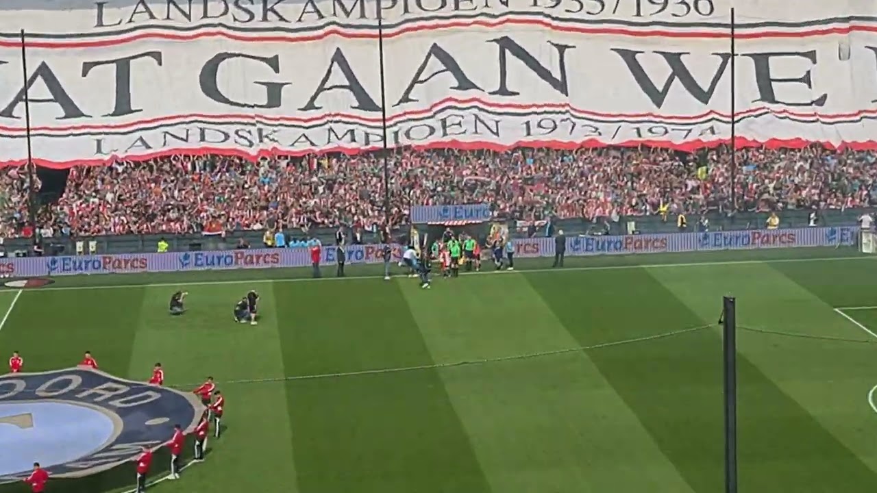 Feyenoord - Go Ahead Eagles 'Opkomst'