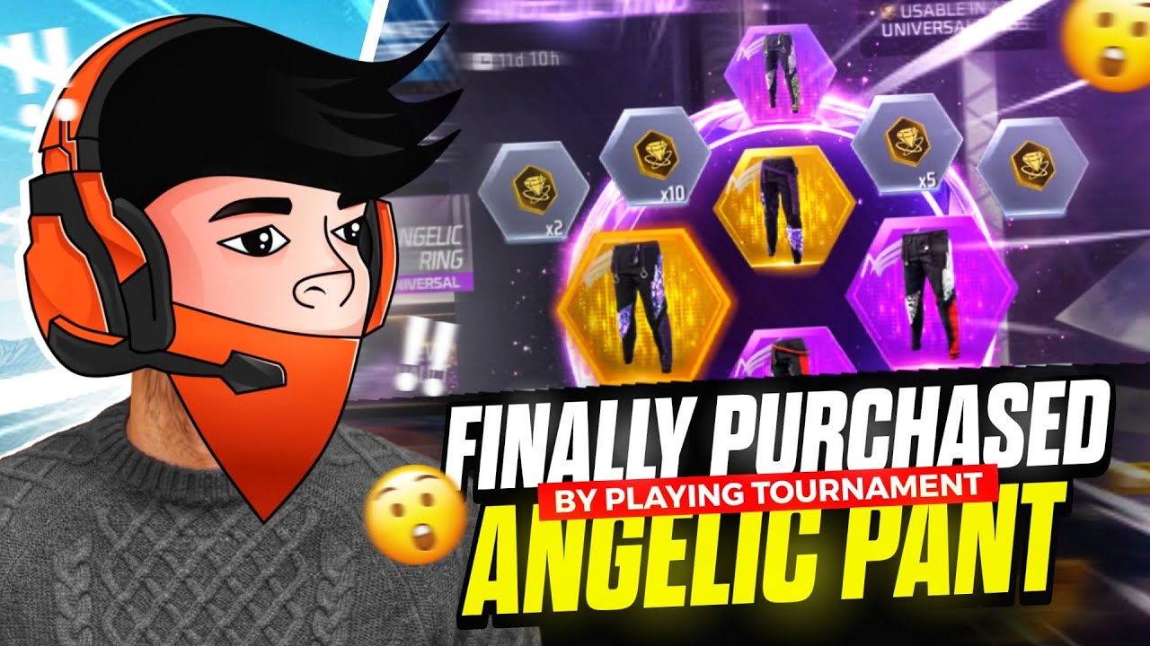 Finally Purchased Rare Angelic Pants ☠️| By Playing Tournament 🔥| Shreyash!op