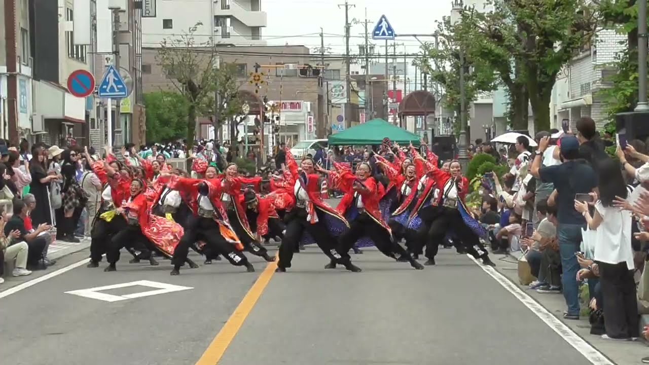 極津　安濃津よさこい２０２５　１０月１２日（日）　津新町通り会場