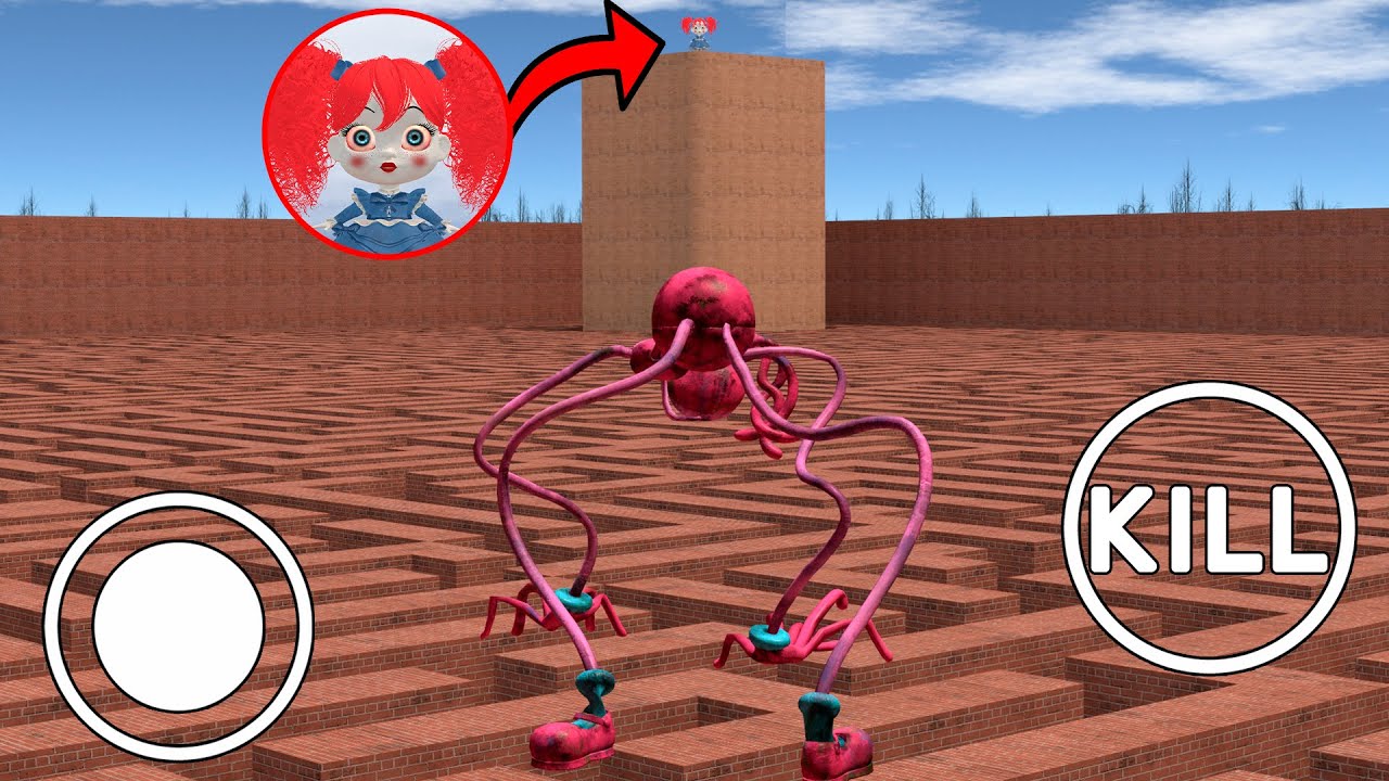 I BECAME MOMMY LONG LEGS VS POPPY DOLL in Garry’s Mod!