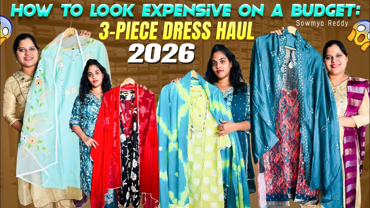 How to Look Expensive on a Budget: 3-Piece Dress Haul 2026 ✨ Budget-Friendly 3-Piece Collection Haul
