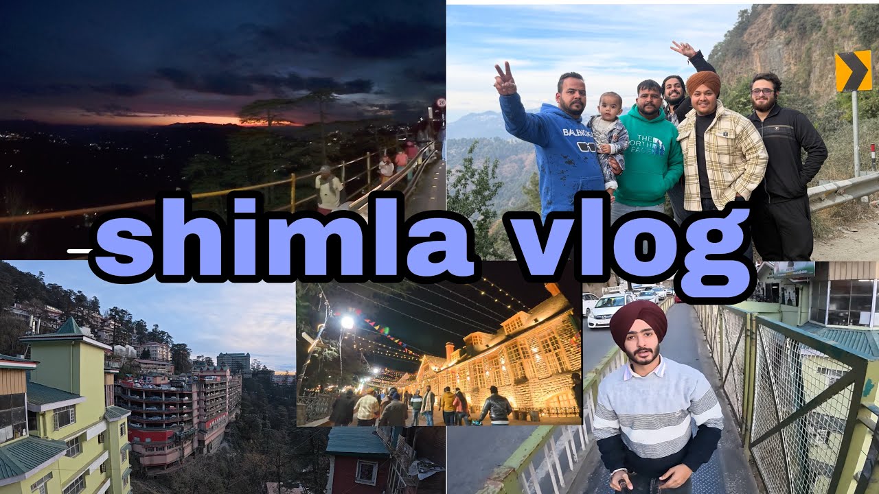 Shimla Vlog ⛰️ Mall Road, Thand aur Hum! 