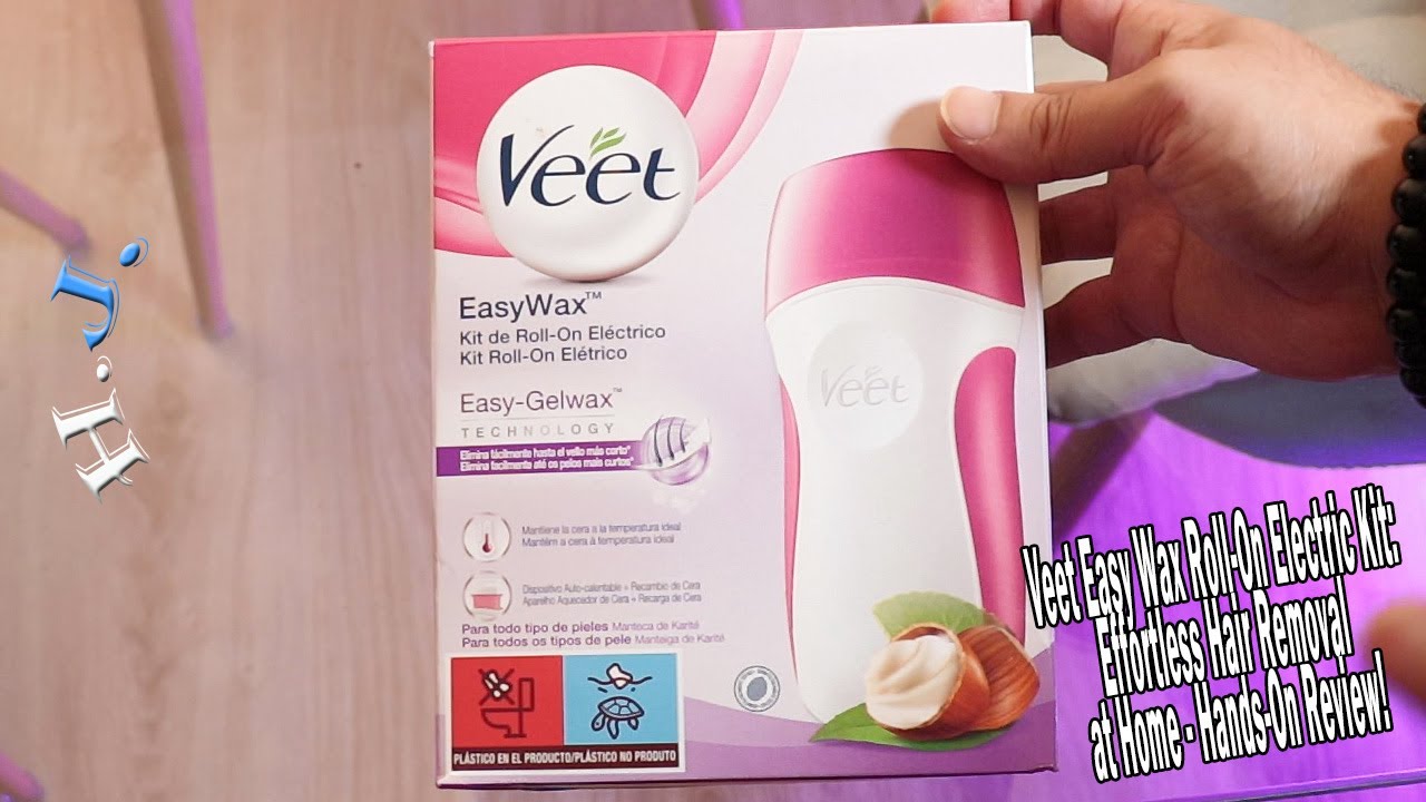 Veet Easy Wax Roll-On Electric Kit: Effortless Hair Removal at Home - Hands-On Review!