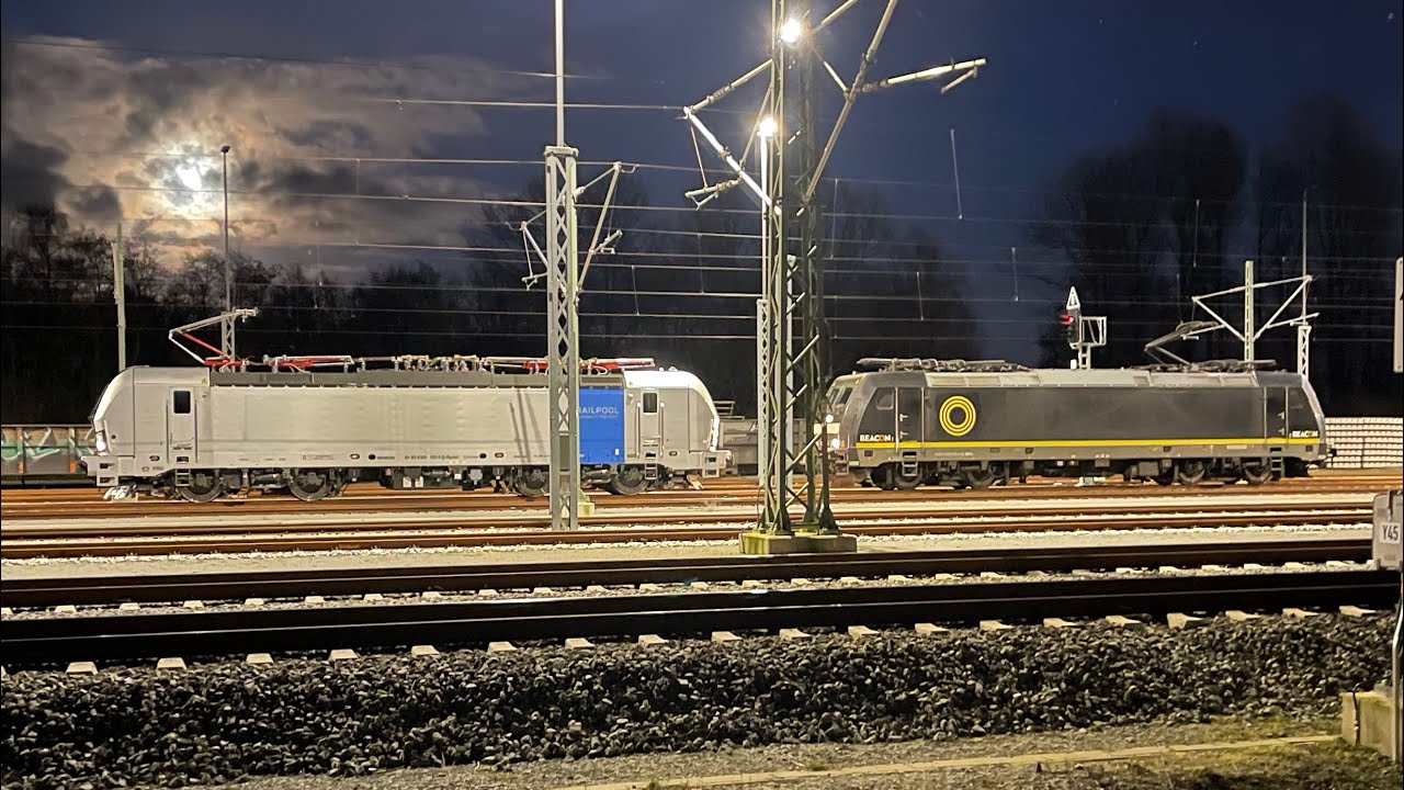 Kunterbunte Züge Bf Sande und umzu