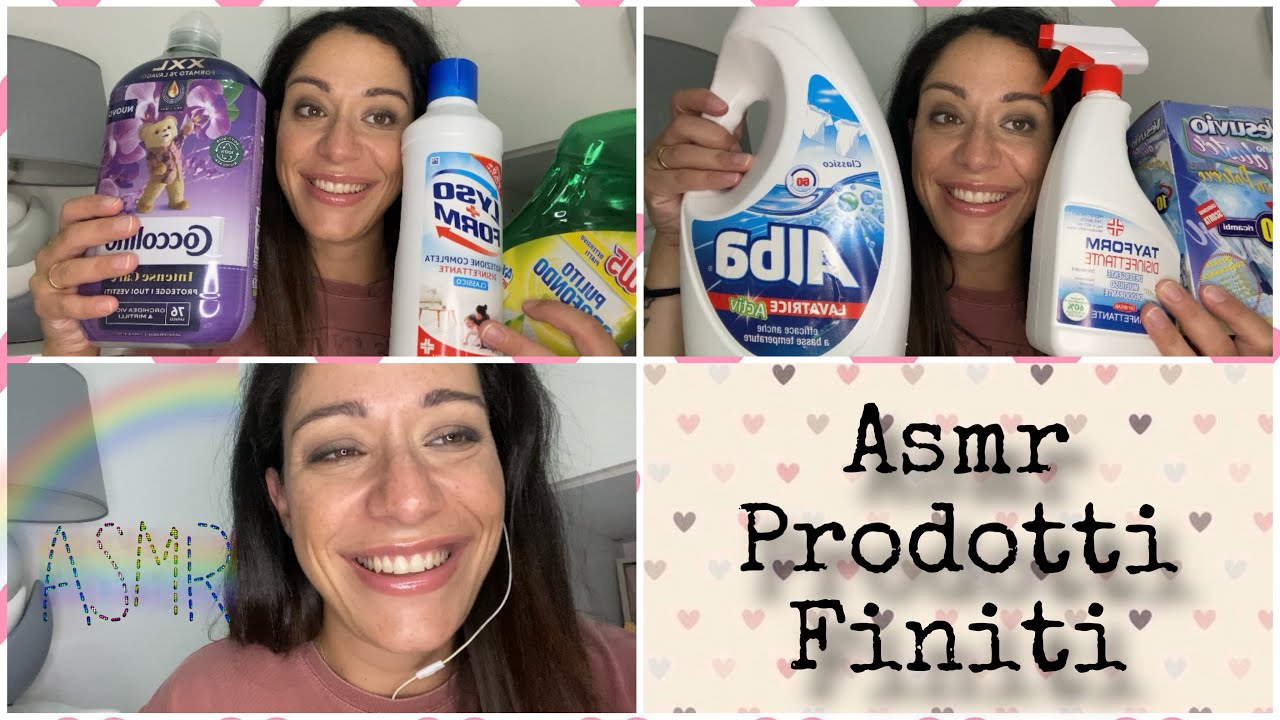 Asmr Prodotti finiti ~ Asmr ita