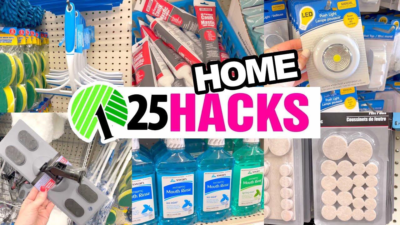 25 *BEST* $1 Dollar Tree HOME HACKS! GENIUS IDEAS!