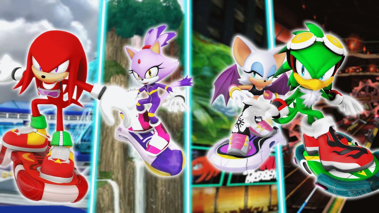 Online Races 3 - Sonic Riders Zero Gravity: Regravitified