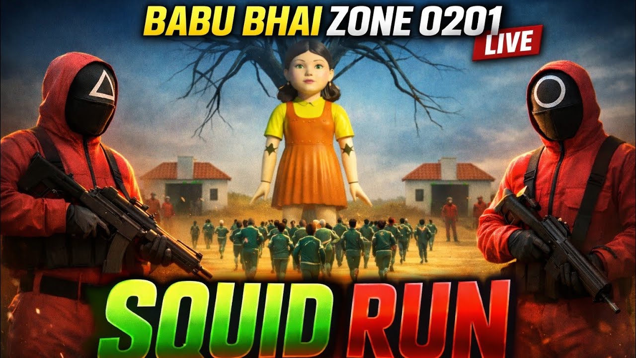 English squid game : 👍 Good stream | Playing Solo | Streaming with Turnip