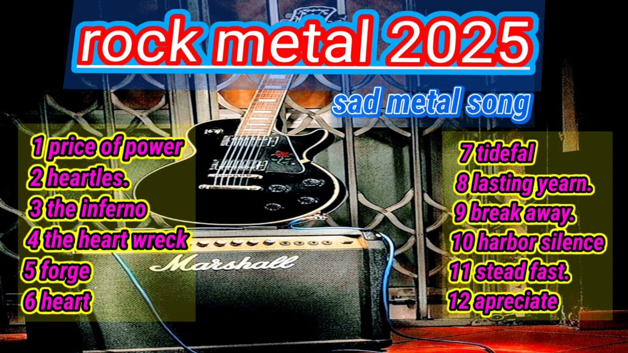 rock metal ballad 2025!!ballad emotional new #music #rockandrollfullalbum #sadmetal #ballad #metal