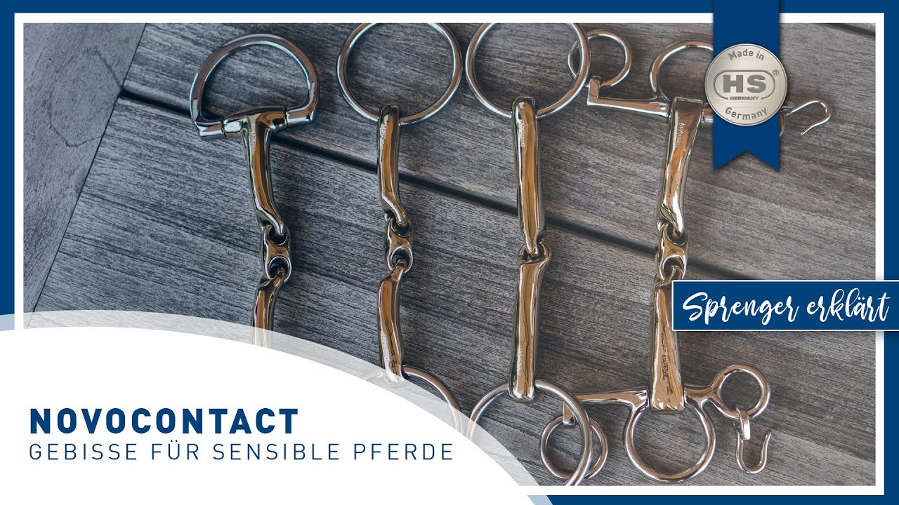 NOVOCONTACT - Gebisse für sensible Pferde #sprengererklärt