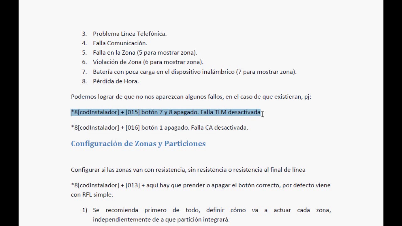 Programación de alarmas ( Parte 2) - 2021