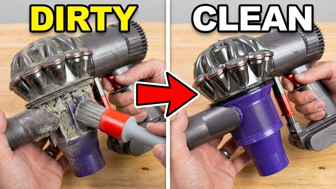 Как чистить пылесос Dyson — пошаговое руководство