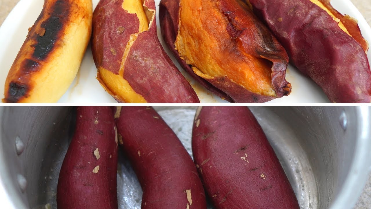 कुकर में शकरकंद भूनने का सबसे आसान और सरल तरीका | Roasted Sweet Potatos In Cooker | Kand recipe |