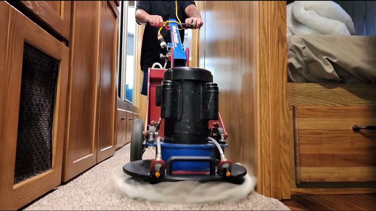I love our  Phoenix Orbital Trinity Machine. Super Versatile to Encap and clean carpets