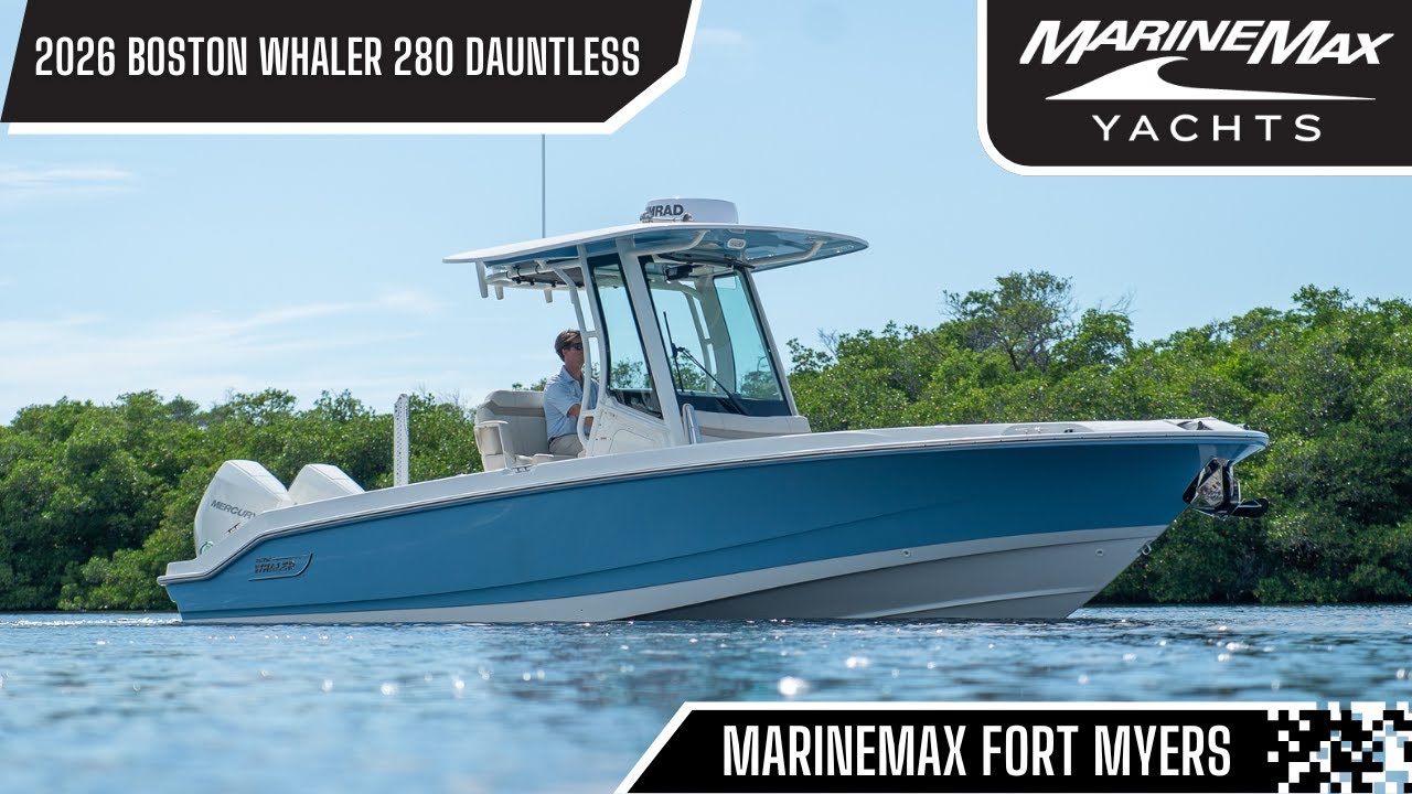 Boston Whaler 280 Dauntless 2026 года | MarineMax Форт-Майерс