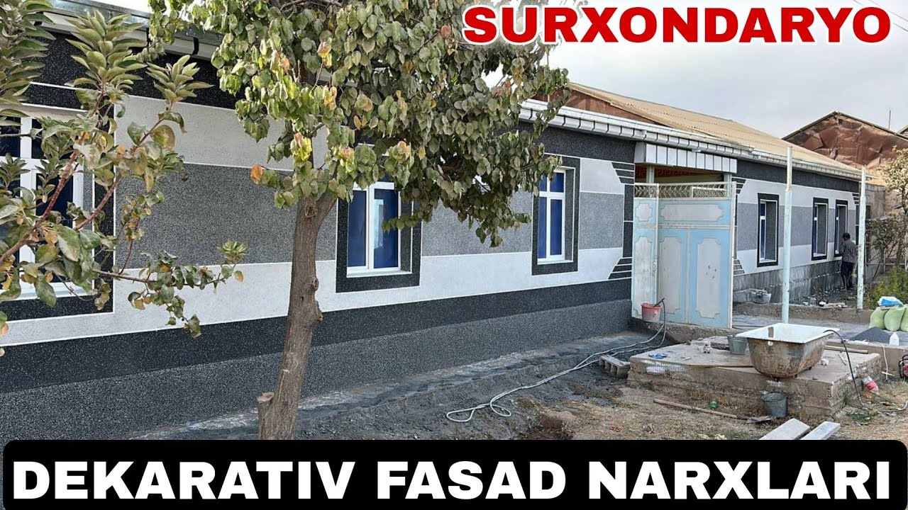 DEKARATIV FASAD NARXLARI SURXONDARYO BO'YLAB 