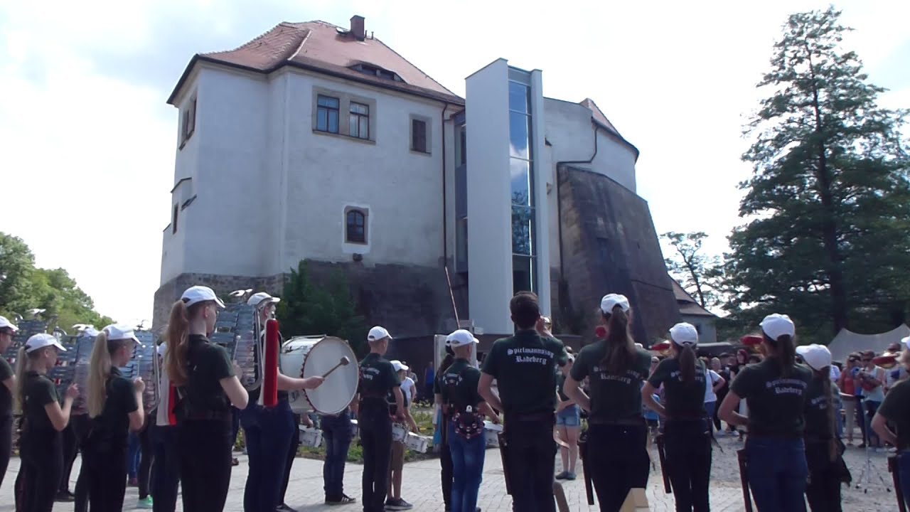 Nachwuchszug Spielmannszug Radeberg Schloss Klippenstein 1 - 800 Jahre Radeberg 2019