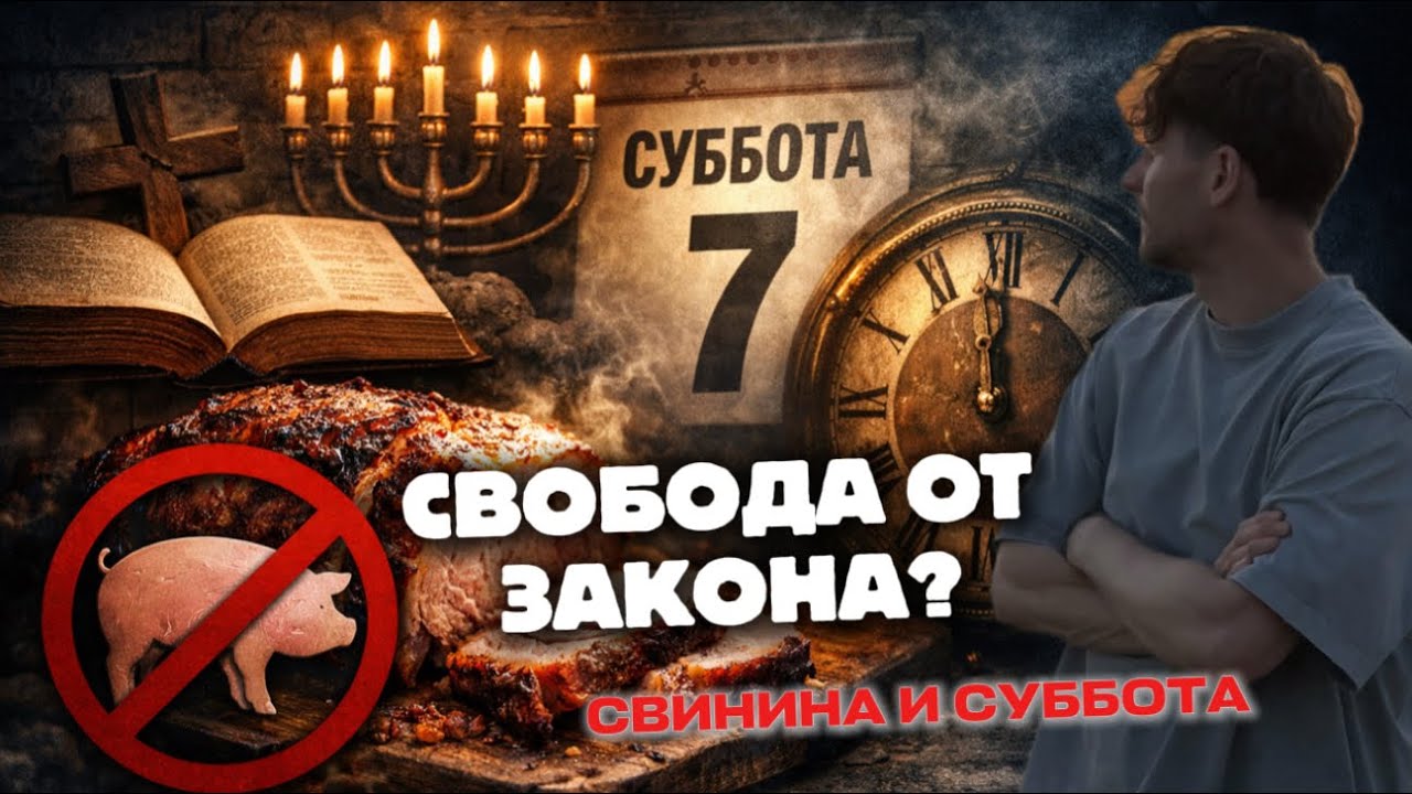 Можно ли есть свинину и не хранить субботу? Ответ Нового Завета