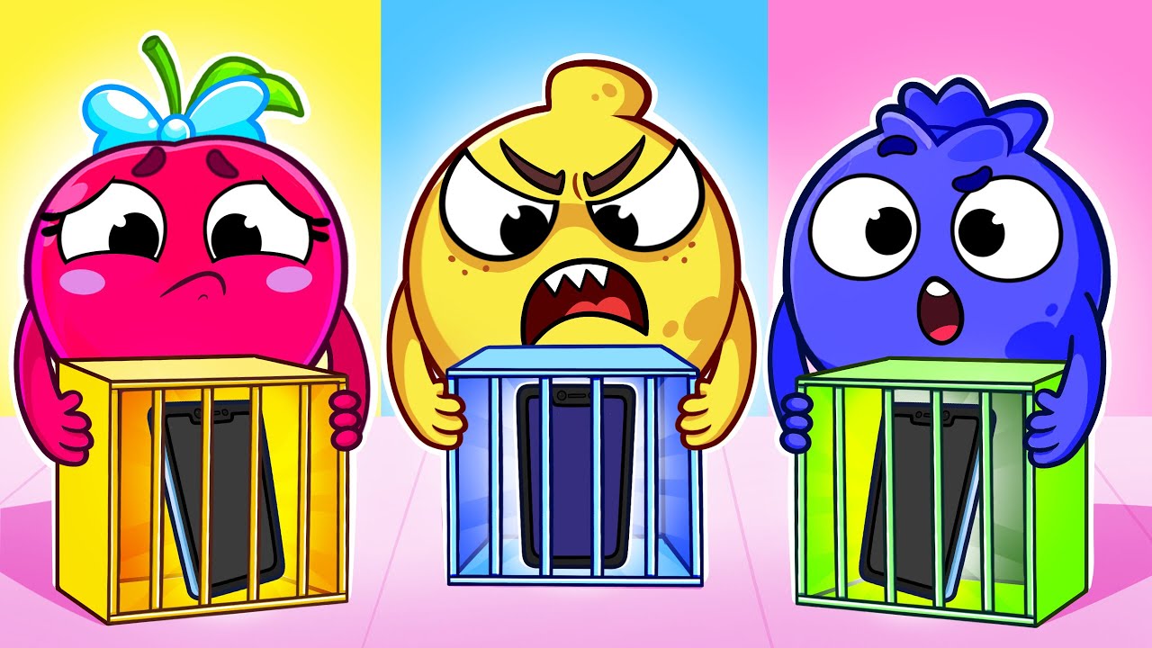 Oops! My Phone Got Locked 📱✨ Time to Play | Songs & Best Kids Cartoon | Smart Keys! PP Tales