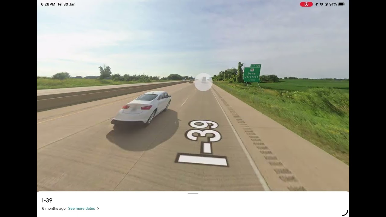 Navigating I-39South/I-90/I-94East Wisconsin | I-39/WI-78 to US-12/US-18 (Street View) 