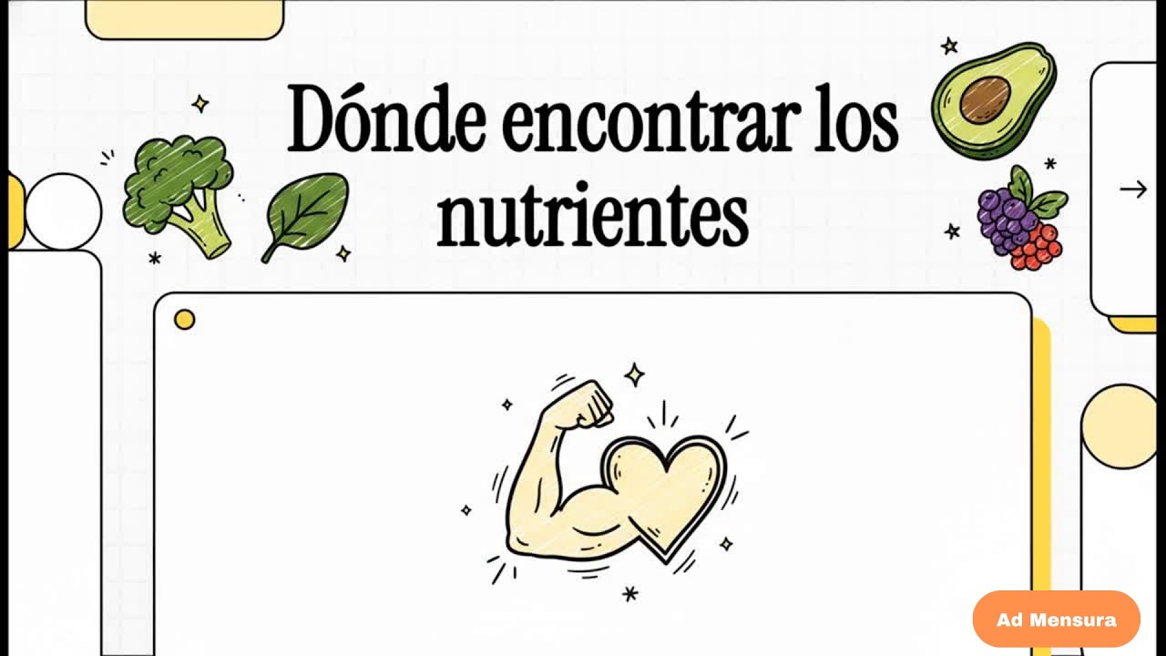 Dónde encontrar los nutrientes