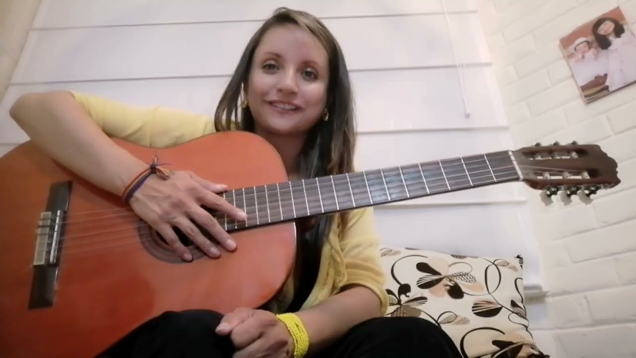APRENDE A TOCAR GUITARRA (RITMO DE SAN JUAN) Tono de  Lam /Luis Maria Gavilanes Díaz/ Profe Criss