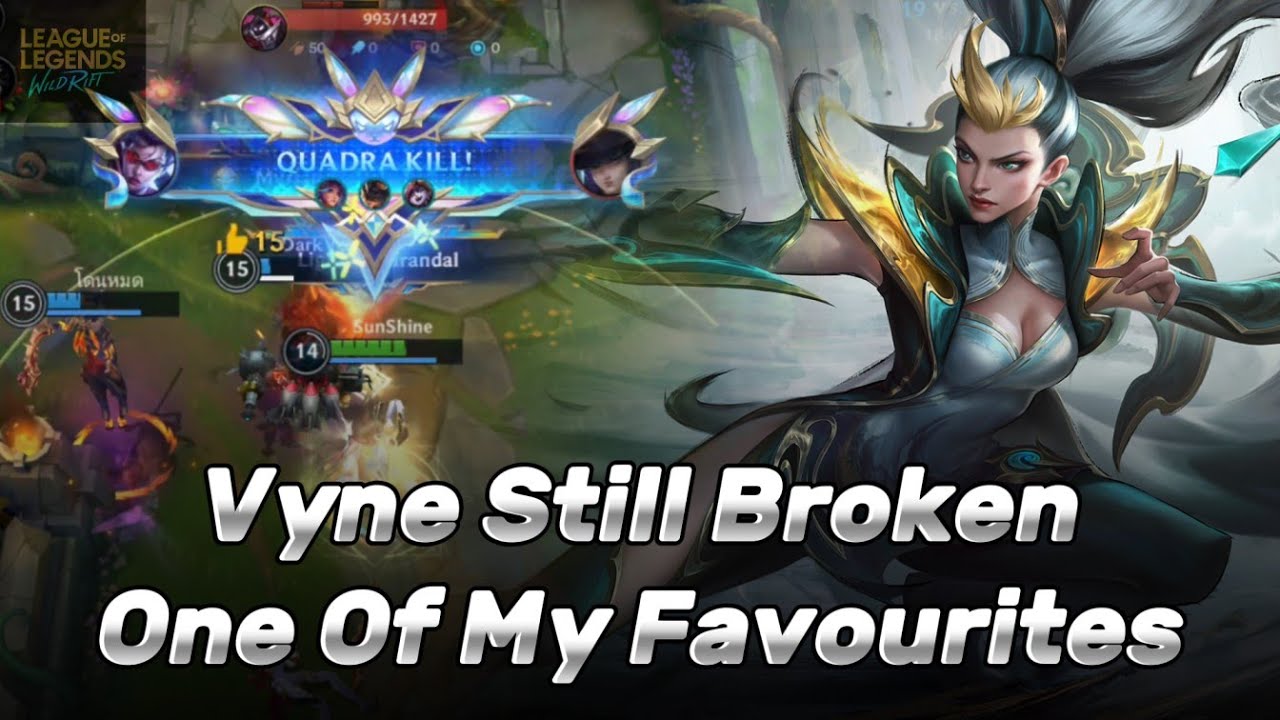 VYNE ADC RANKED GAMEPLAY | Solo Queue | Patch 6.2h | Season 18 | WildRift