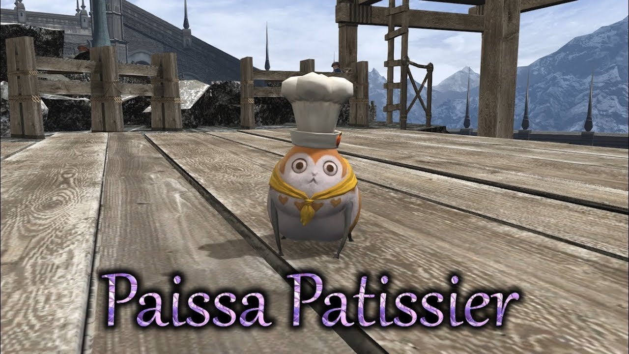 FFXIV: Paissa Patissier Minion