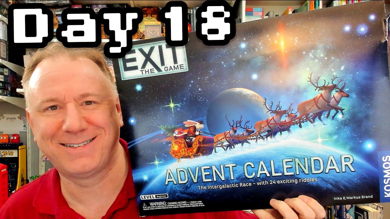 Exit the Game Advent Calendar 2025 Day 18: The Intergalactic Race