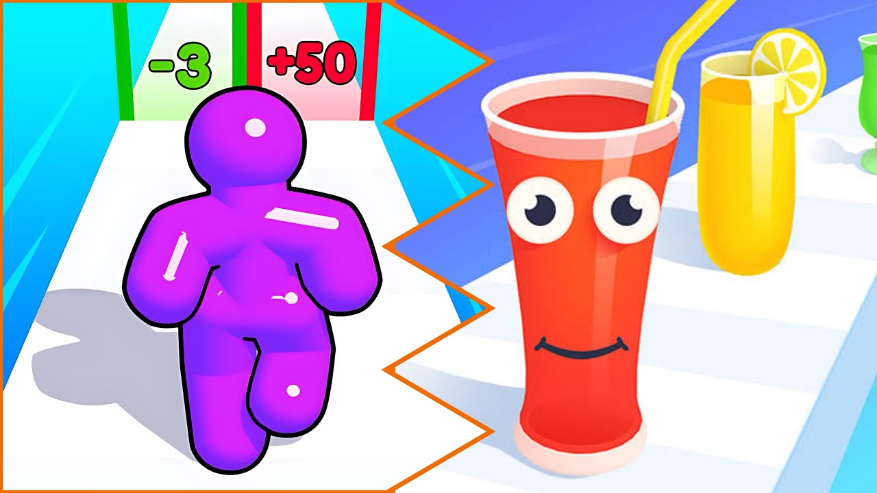 Looking GOOD🍉🍉Tall Man Run & Juice Run 💥Max Levels New Update 2026 TikTok Gameplay 