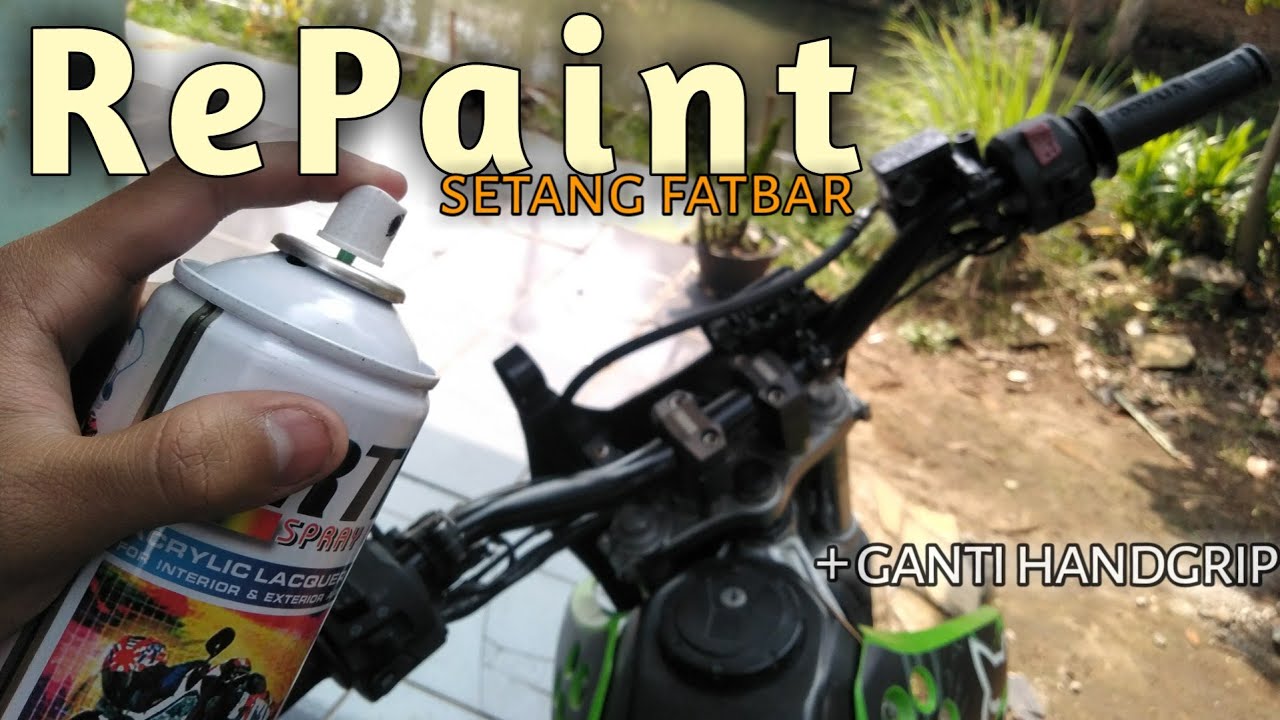 KLX 150 S 2013 | Repaint Setang Fatbar | Project Modifikasi Kawasaki KLX