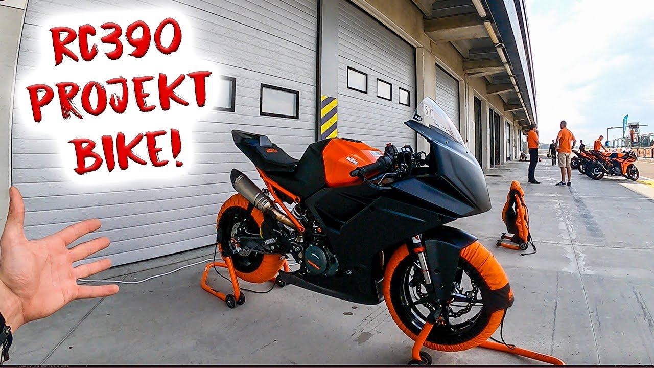 Ich teste einen geheimen KTM Supersportler Prototypen!