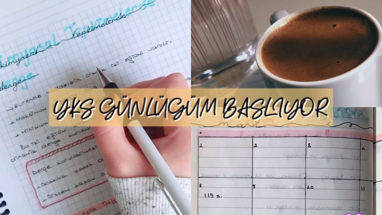 YKS DERS &Ccedil;ALIŞMA G&Uuml;NL&Uuml;Ğ&Uuml;M BAŞLIYOR! #yks2021