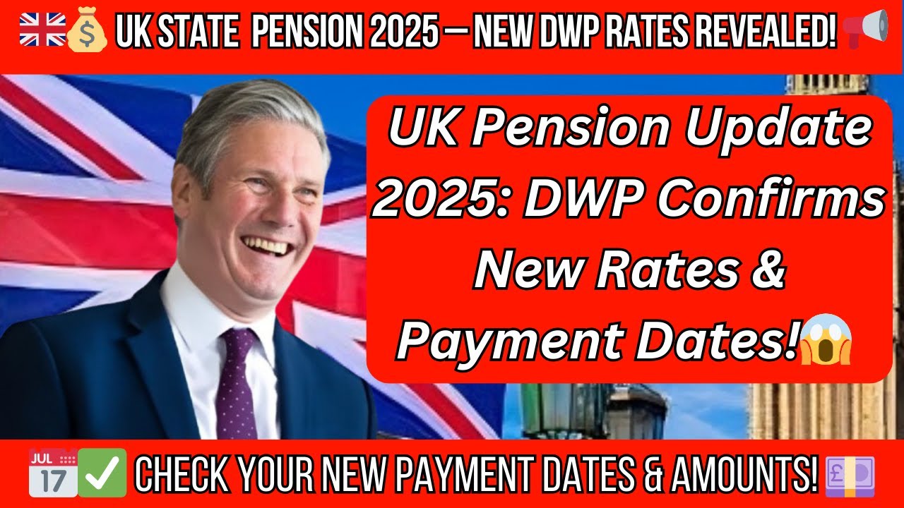 📢 UK Pension Update 2025 | DWP Confirms New Pension Rates & Payment Dates 📢
