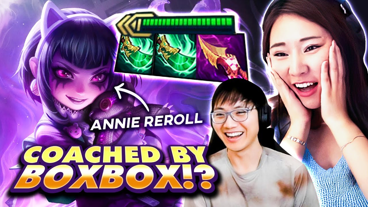 I GOT GOACHED BY @BoxBox *ANNIE REROLL* | TFT SET 10 - 13.23