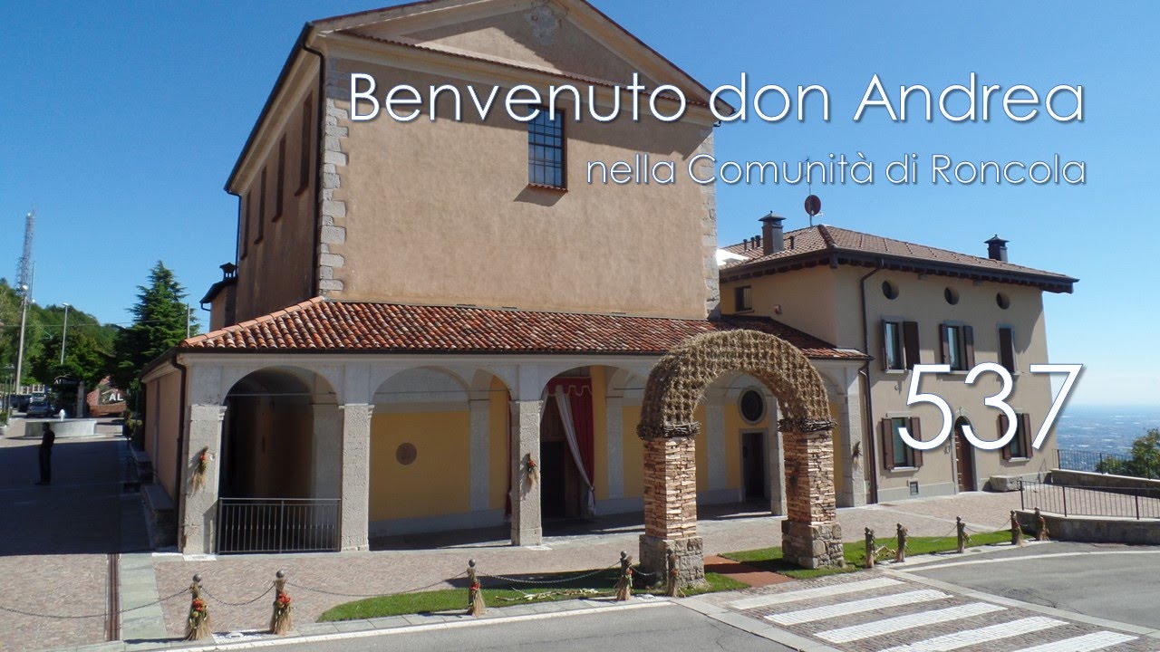 Benvenuto don Andrea!