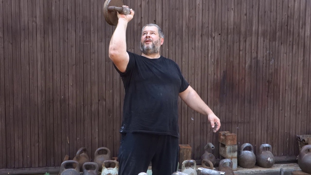 УПРАЖНЕНИЯ НА ХВАТ С ГИРЯМИ SOME EXERCISES WITH KETTLEBELLS FOR GRIP STRENGTH DEVELOPMENT