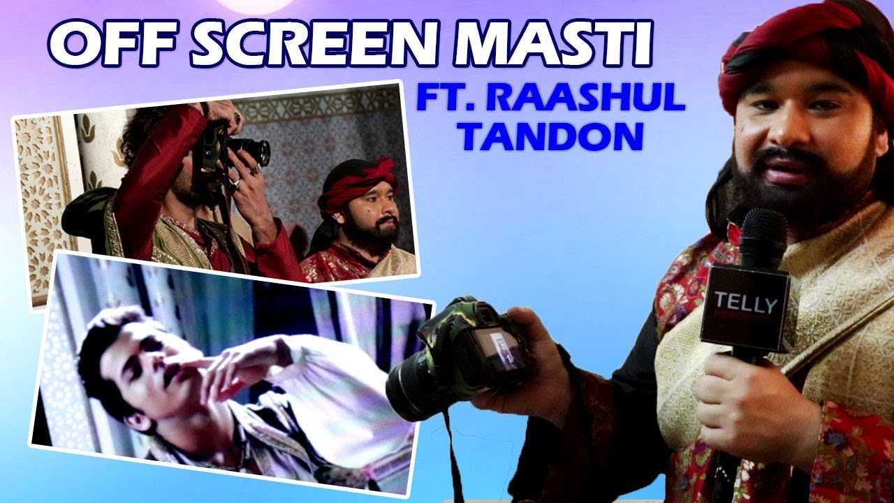 Aladdin Naam Toh Suna Hoga BTS Photoshoot | Ft. Raashul Tandon | Telly Reporter