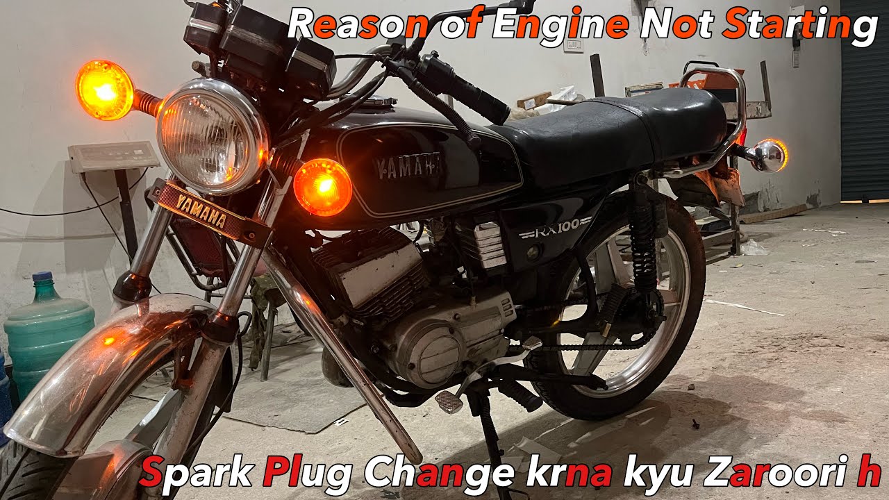 Yamaha Rx100 Spark Plug Change karna kab Zaroori hai | When to Change Rx 100 Spark Plug