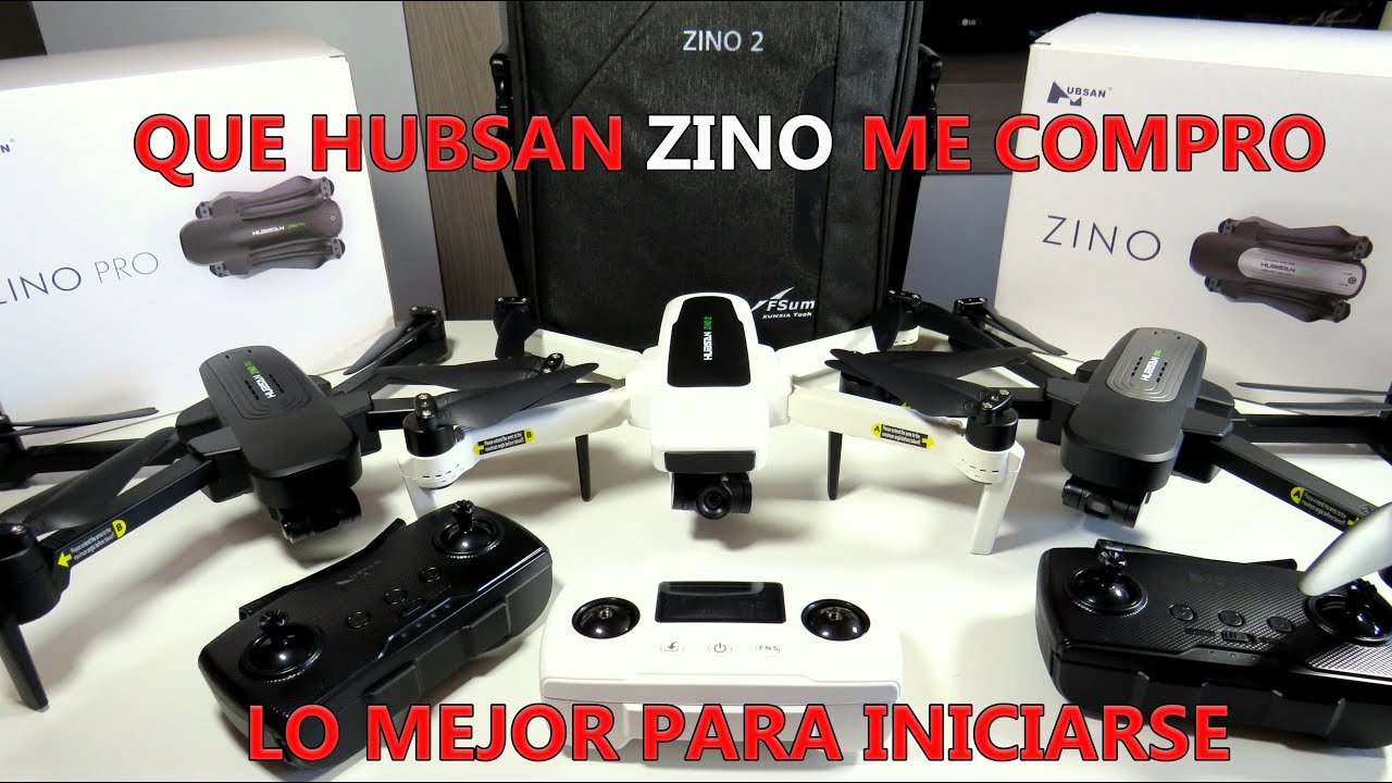 💥 MEJOR DRONE PARA EMPEZAR| HUBSAN ZINO H117, ZINO PRO, ZINO 2 O Fimi X8 2020