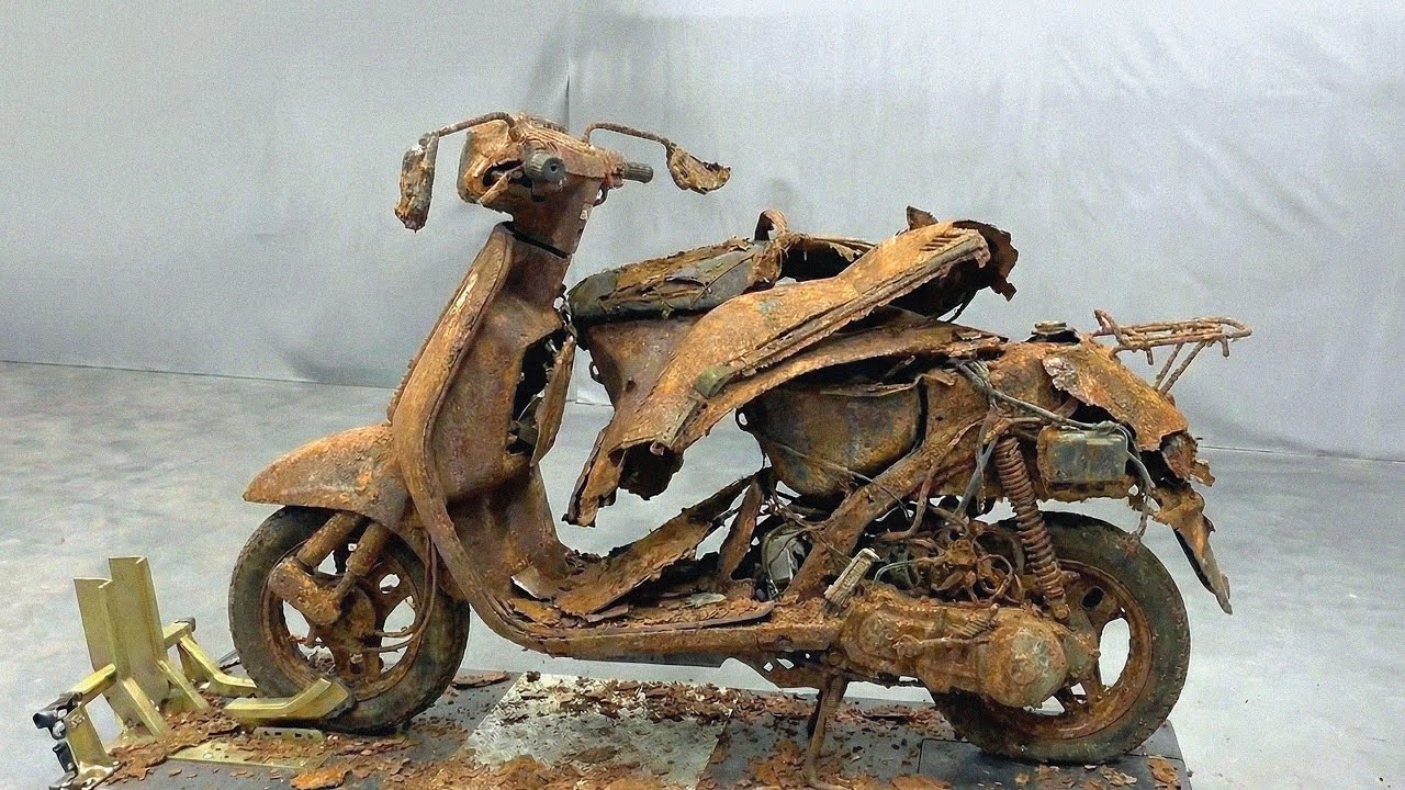 Honda Tact 1980 Restoration: Full 2-Stroke Rebuild | First Start & Road Test