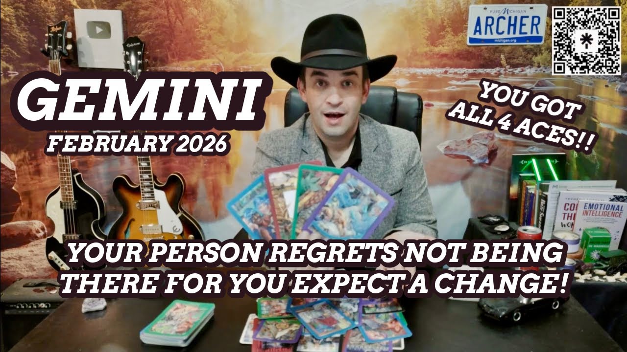 GEMINI - YOU GOT ALL 4 ACES! YOUR PERSON REGRETS NOT BEING THERE FOR YOU EXPECT A CHANGE!