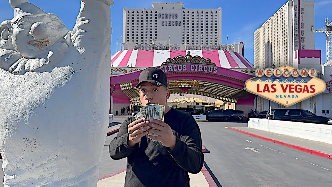 Arriesgando $20 En 5 Maquinas Del CASINO CIRCUS CIRCUS EN LAS VEGAS 🎪🤡