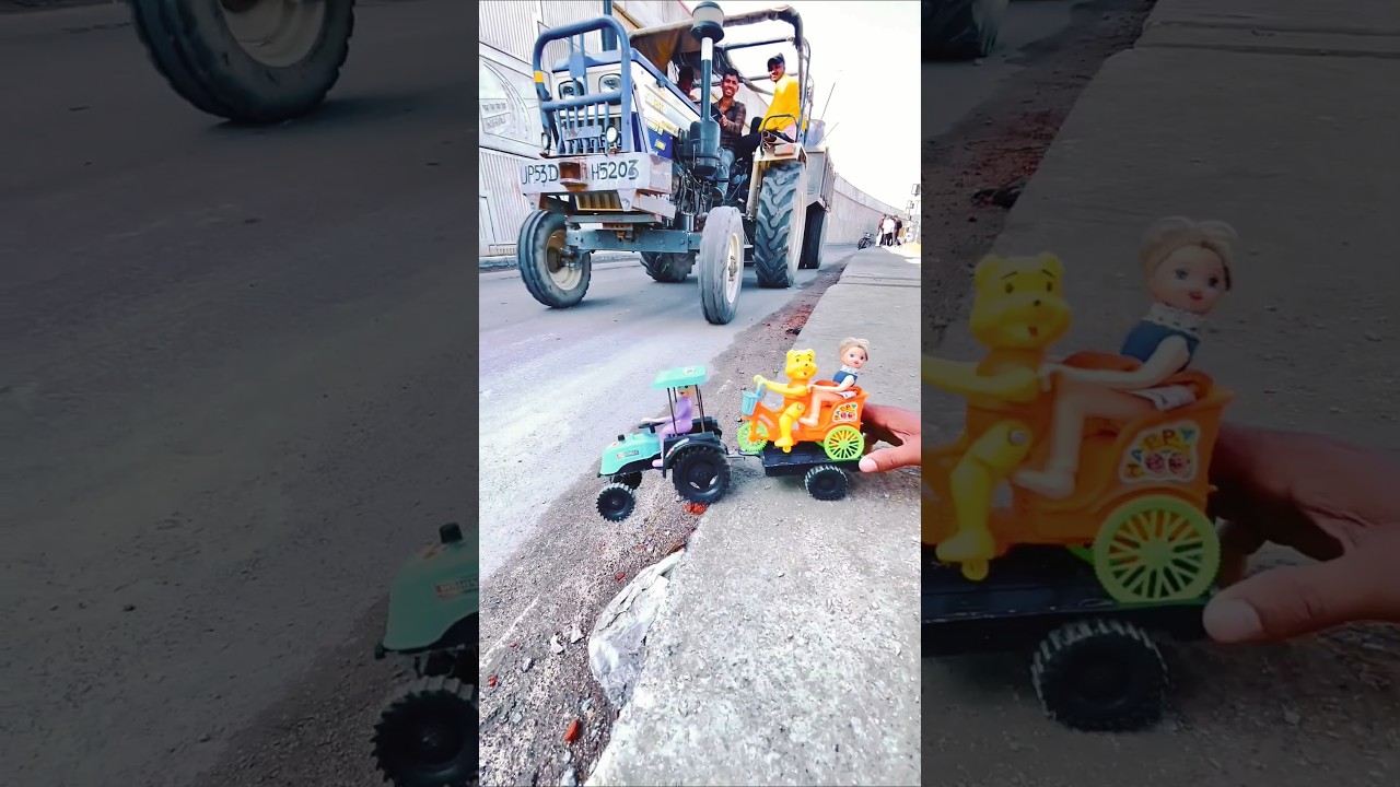 Unboxing sonalika Tractor Trolley & Farm Die-Cast model Testing 🔥 #sonalika #tractor