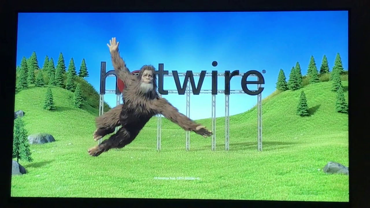 Hotwire commercial. (The end of it)