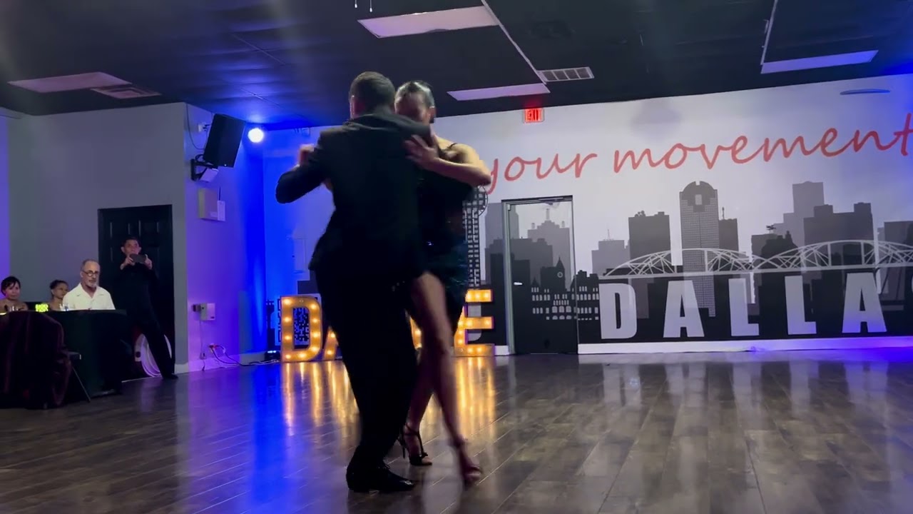Yanina Quiñones y Neri Piliu performing at 3rd Dallas Tango Weekend August 2024 (1-2/3)